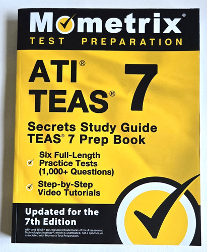 Ati teas secrets study guide - teas, 7